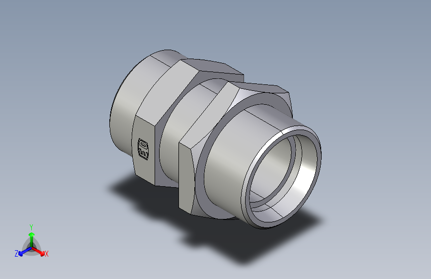 直通隔板接头SV35LOMD.igs