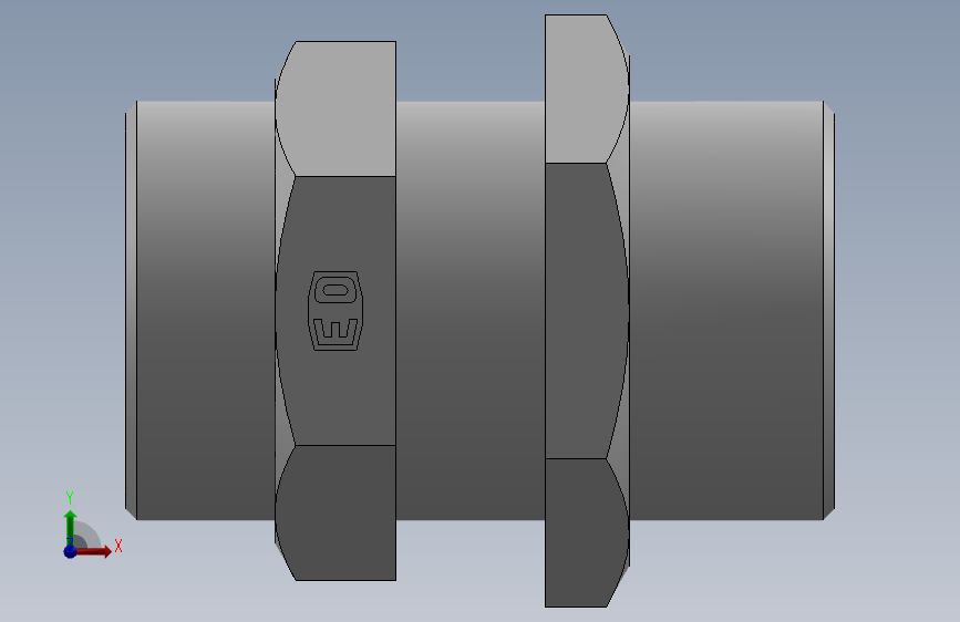 直通隔板接头SV35LOMD.SLDPRT