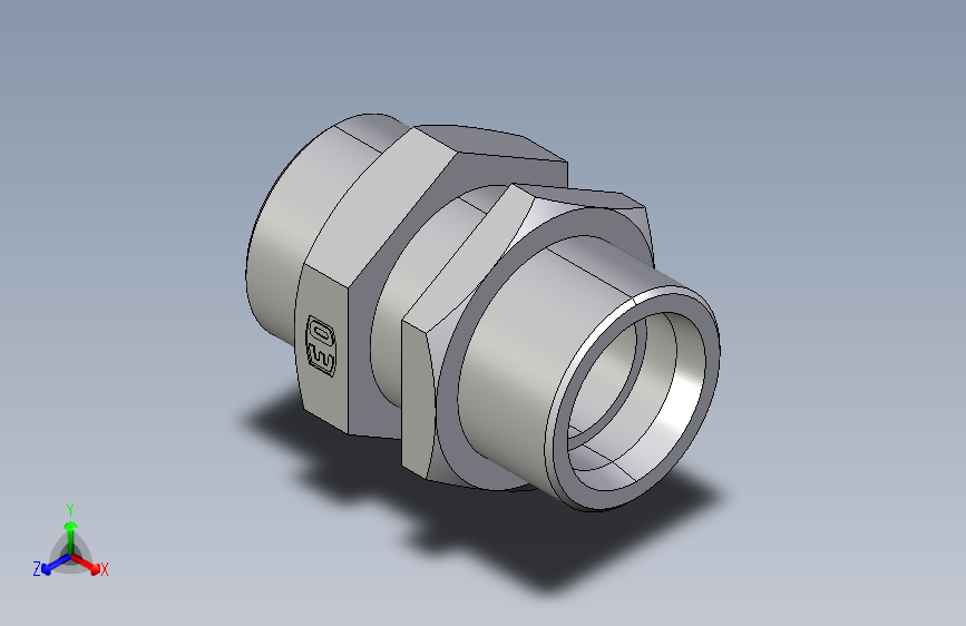 直通隔板接头SV38SOMD.igs