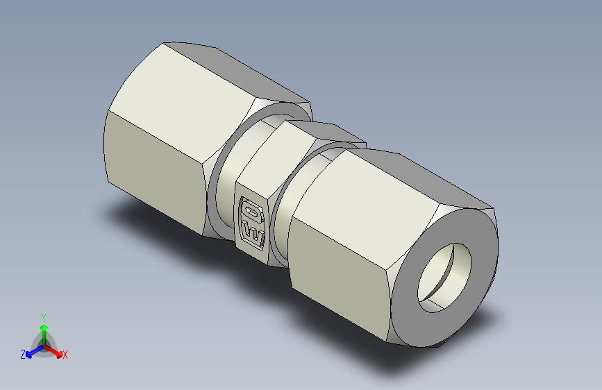 直通接头G06LLCF.igs