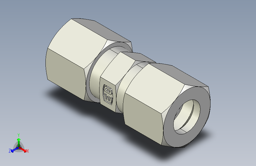 直通接头G08LLCF.igs