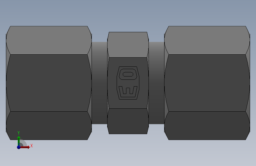 直通接头G08SCF.SLDPRT