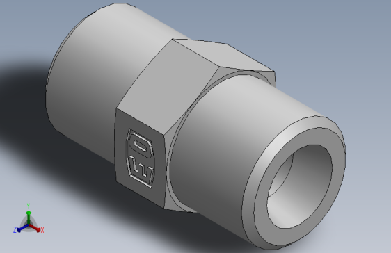 直通接头G08SCFX.SLDPRT