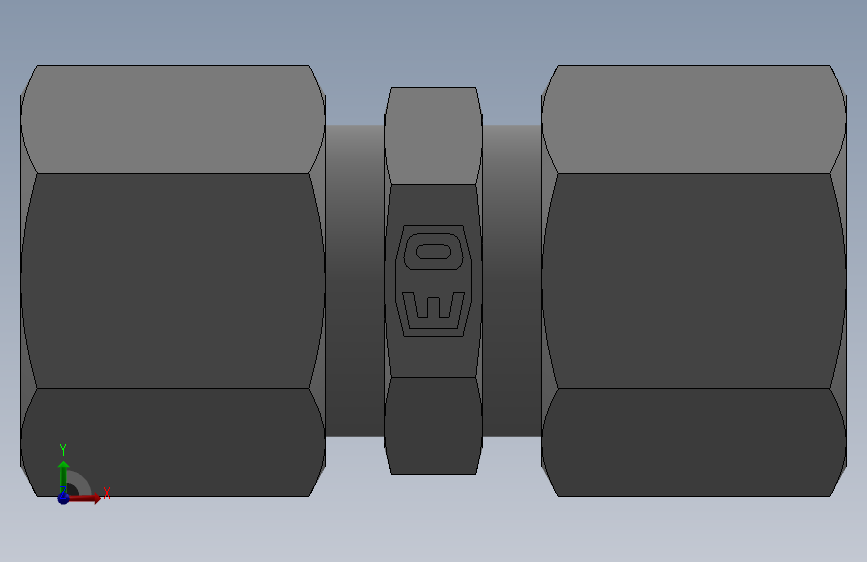 直通接头G10LCF.SLDPRT