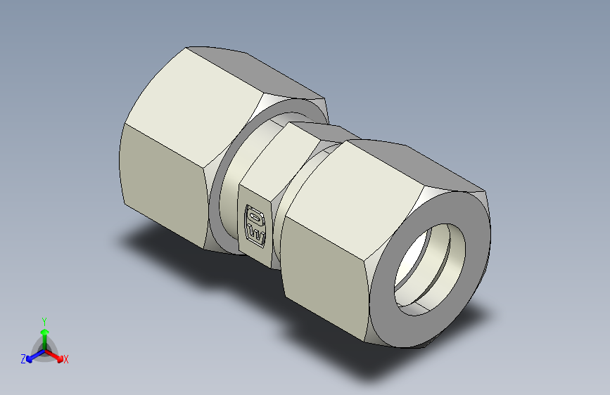 直通接头G10LLCF.igs