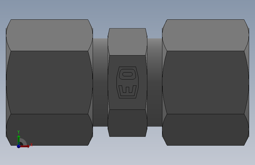 直通接头G10SCF.SLDPRT