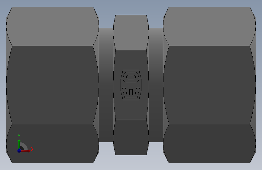 直通接头G12LLCF.SLDPRT