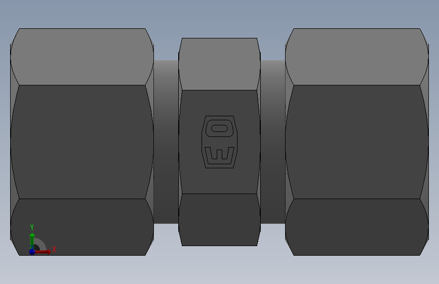 直通接头G12SCF.SLDPRT