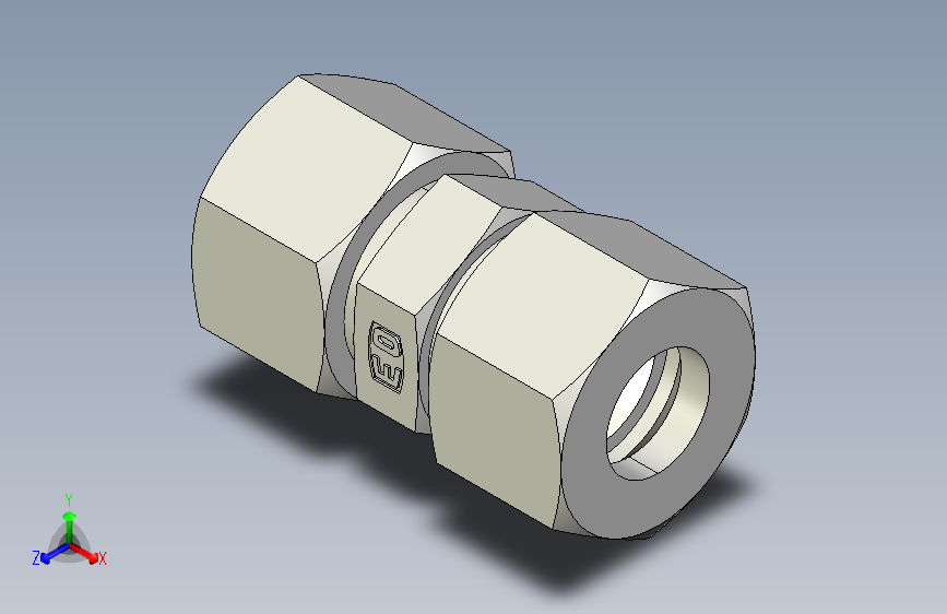 直通接头G16SCF.igs