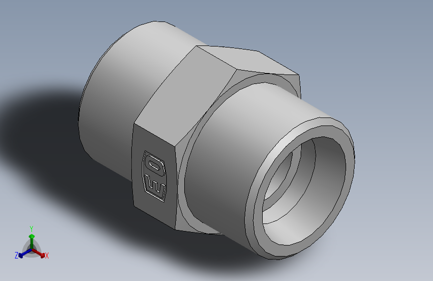 直通接头G16SCFX.SLDPRT