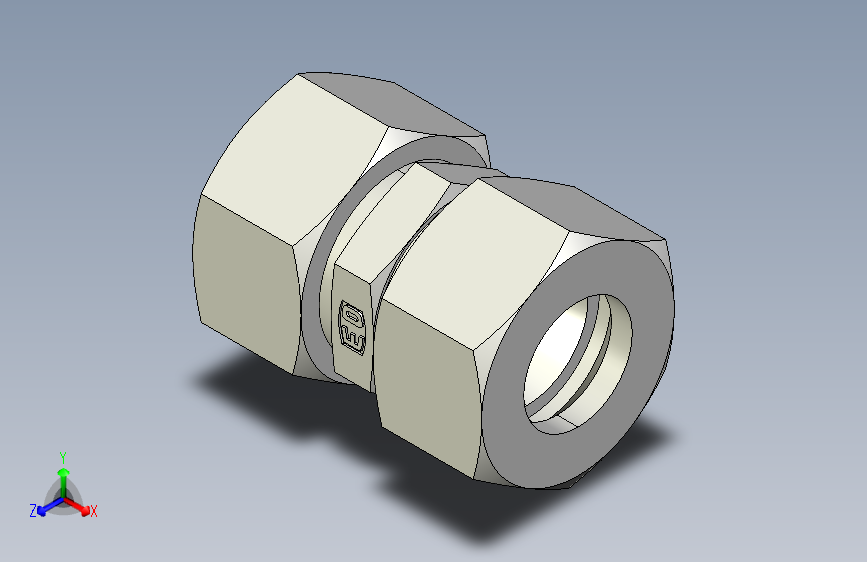 直通接头G18LCF.igs