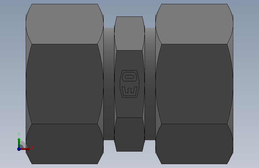 直通接头G18LCF.SLDPRT