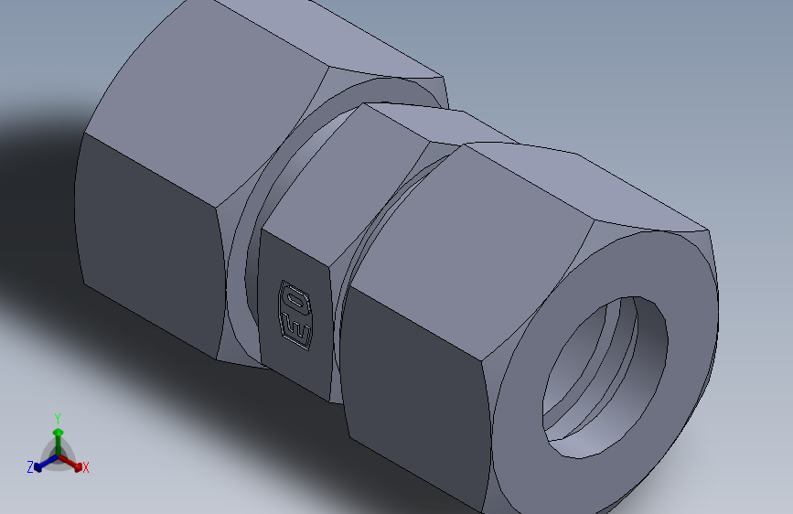 直通接头G20SCF.SLDPRT
