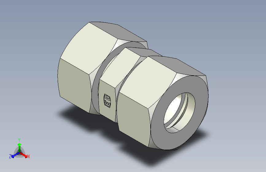 直通接头G25SCF.igs