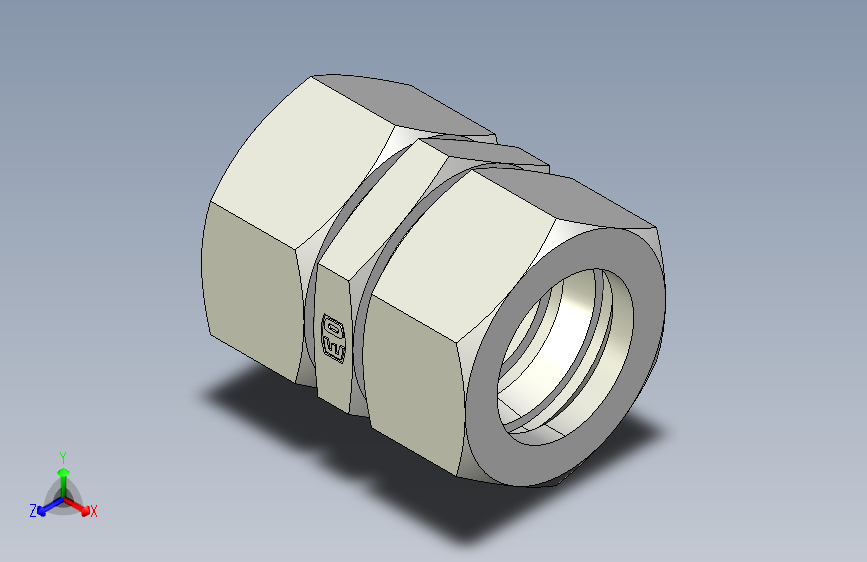 直通接头G28LCF.igs