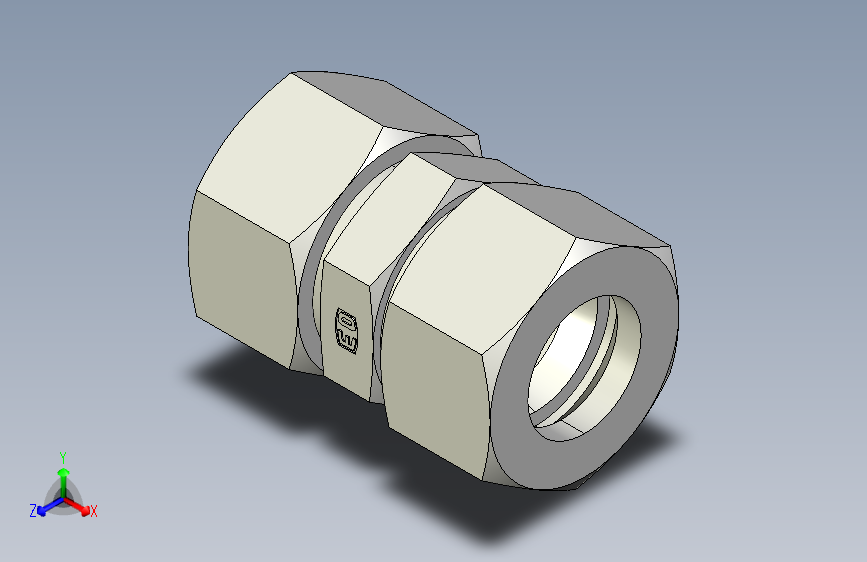 直通接头G30SCF.igs