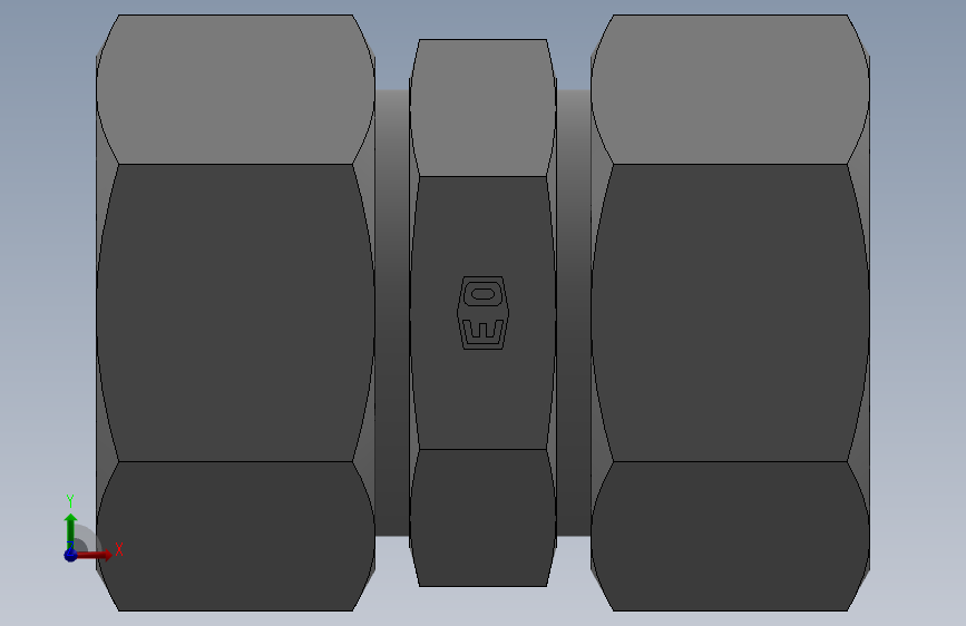 直通接头G38SCF.SLDPRT