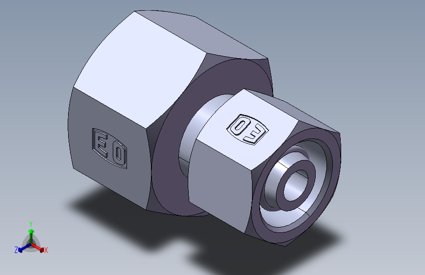 组合变径接头GZR16-10S.SLDPRT