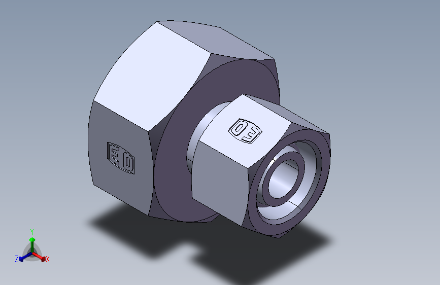 组合变径接头GZR25-16S.SLDPRT
