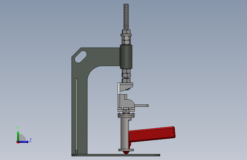 等离子切割指南(Plasma Circle Cutting Guides) 左侧视图
