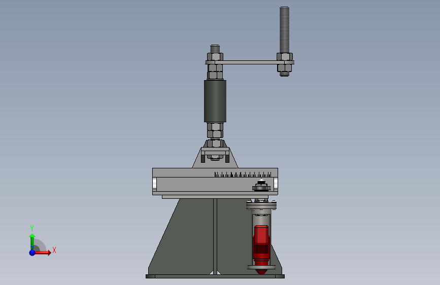 等离子切割指南(Plasma Circle Cutting Guides) 正面视图