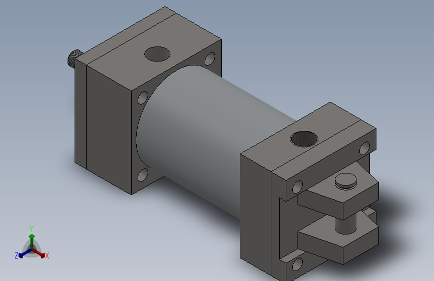 A0001867-拉杆液压缸（后视镜） 63x20x60 毫米