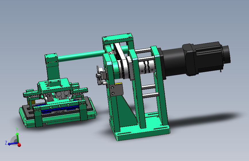 同步带平移机械手