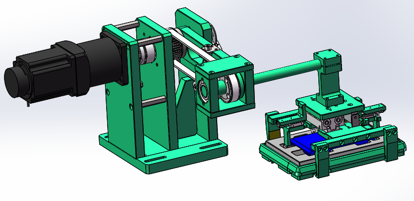 同步带平移机械手