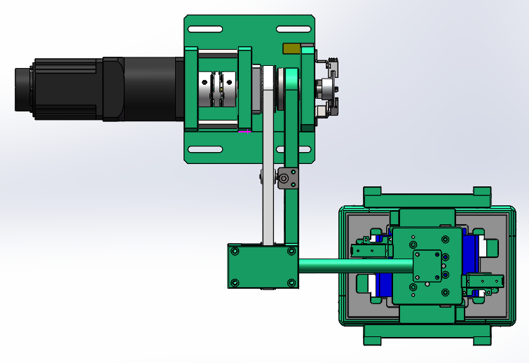 同步带平移机械手