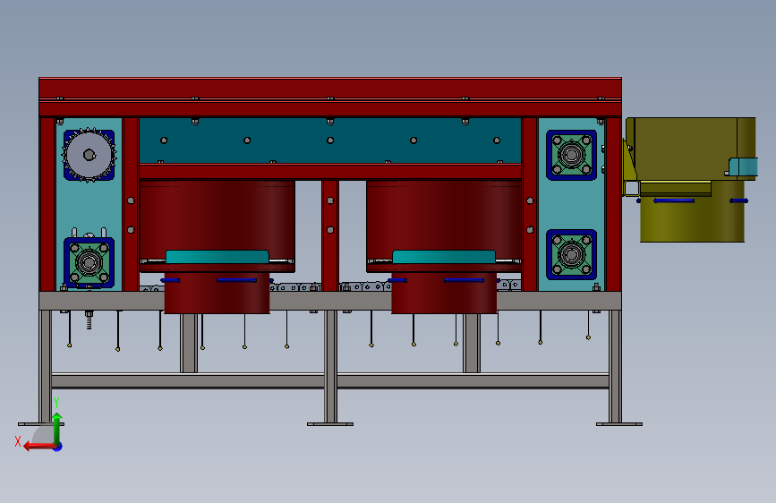 活动转板式马铃薯分级总成 1557022
