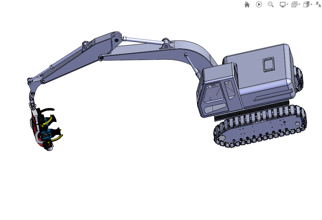 新型伐木机1080365