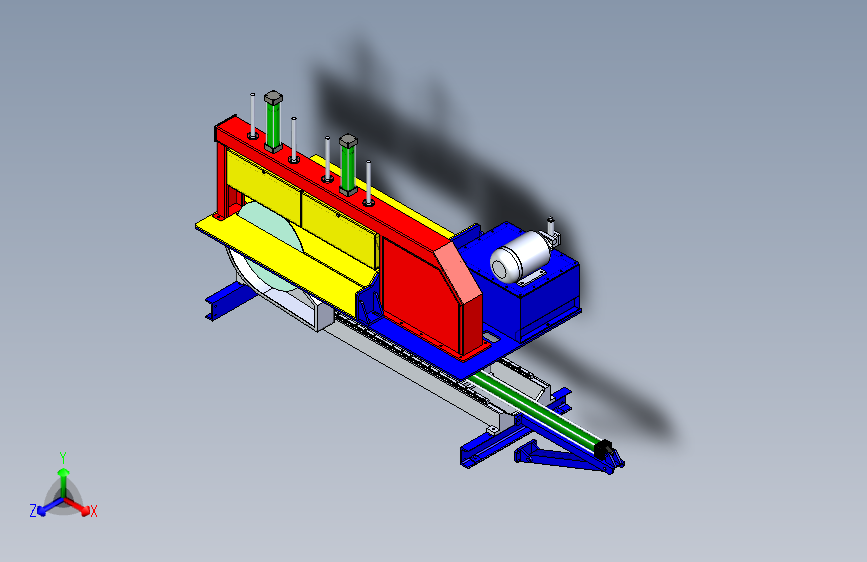18寸液压成品锯 (1000行程）