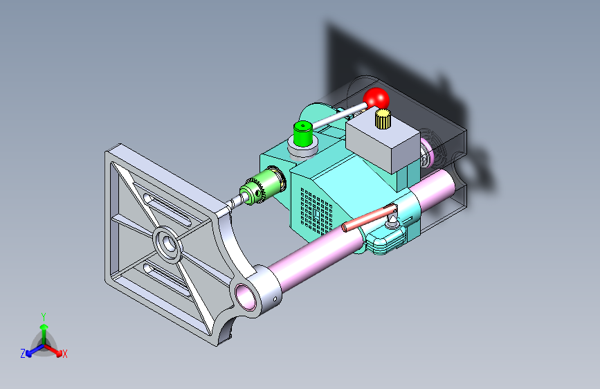 小型手摇钻床穿孔机