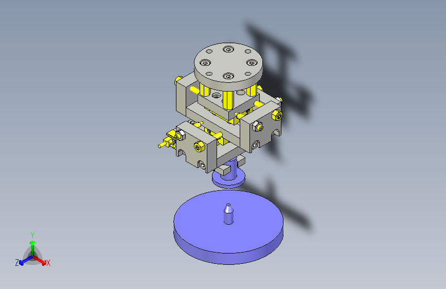 旋转+XY轴移动夹取