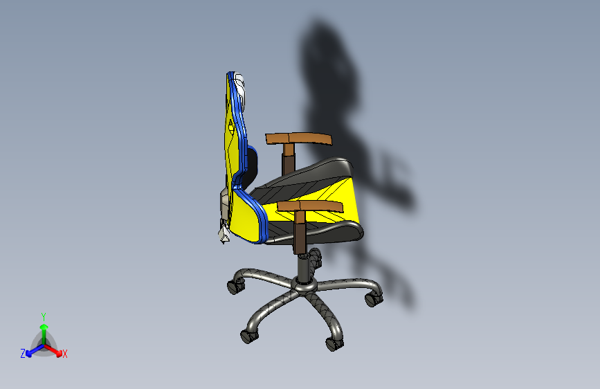 一款炫酷座椅模型