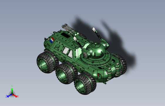 装甲车模型