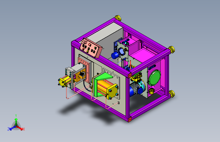 管材成型机  STP格式