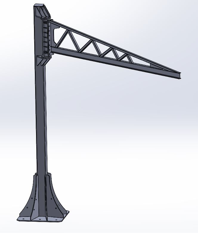 A0001905-悬臂起重机立柱