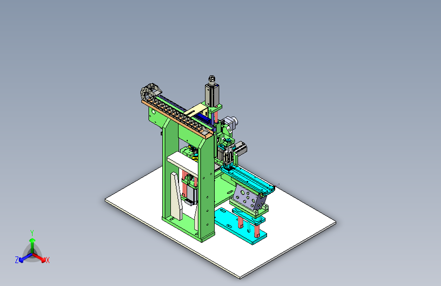 704 汽车按键弹片自动组装机