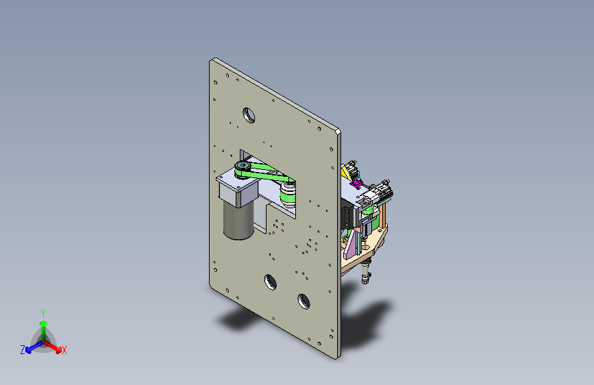 A500 汽车连接器组装工装治具