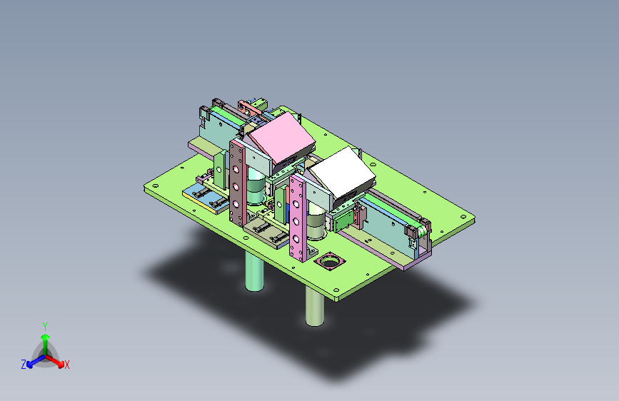 D200 双工位电池线束端子压接工装