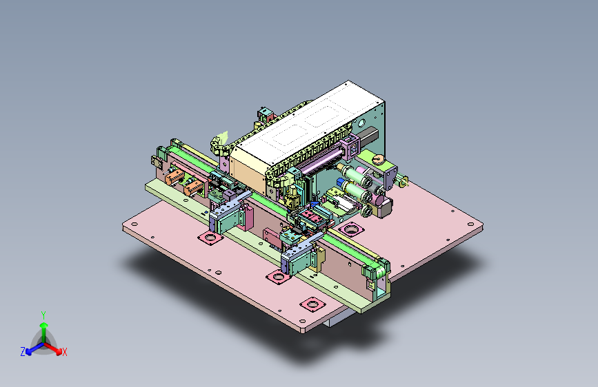F400 高速背板连接器组装治具