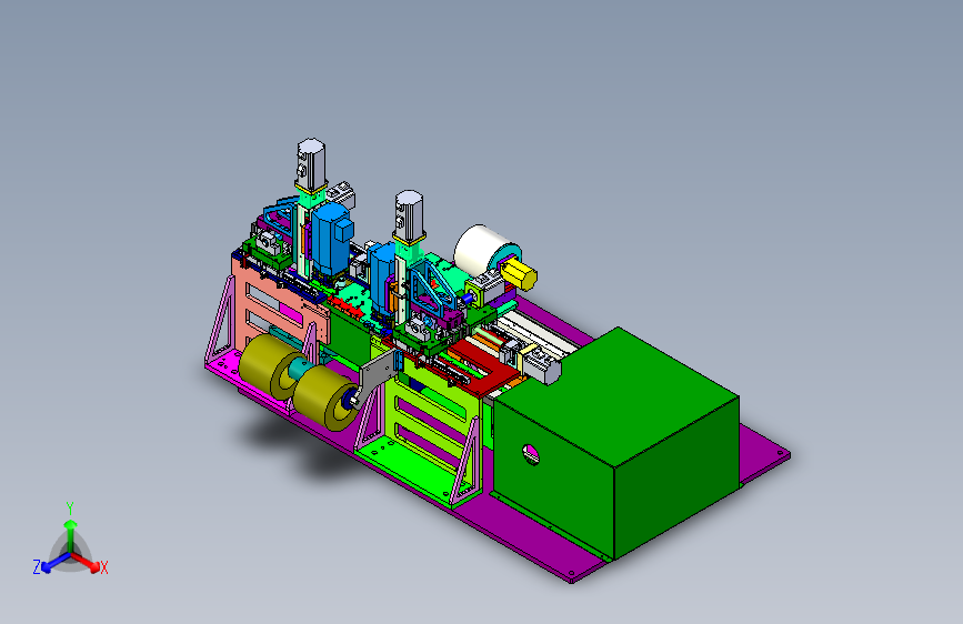 F400 载带自动成型封装机