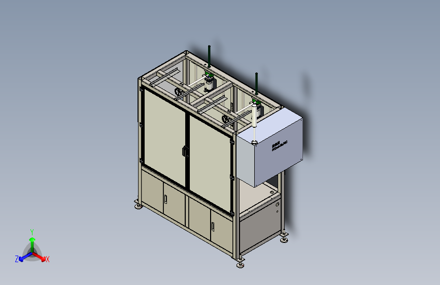 L400 双工位立式检测工作站