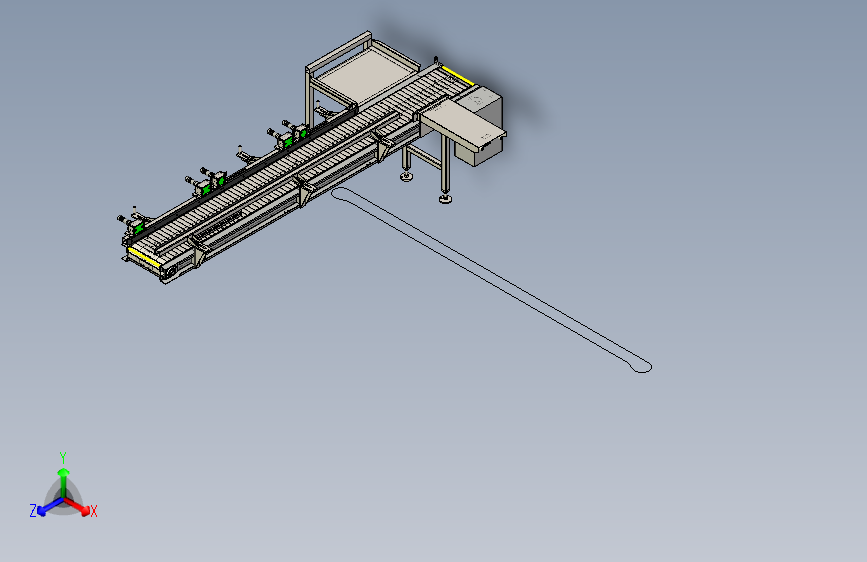 L500 长距离链式输送线