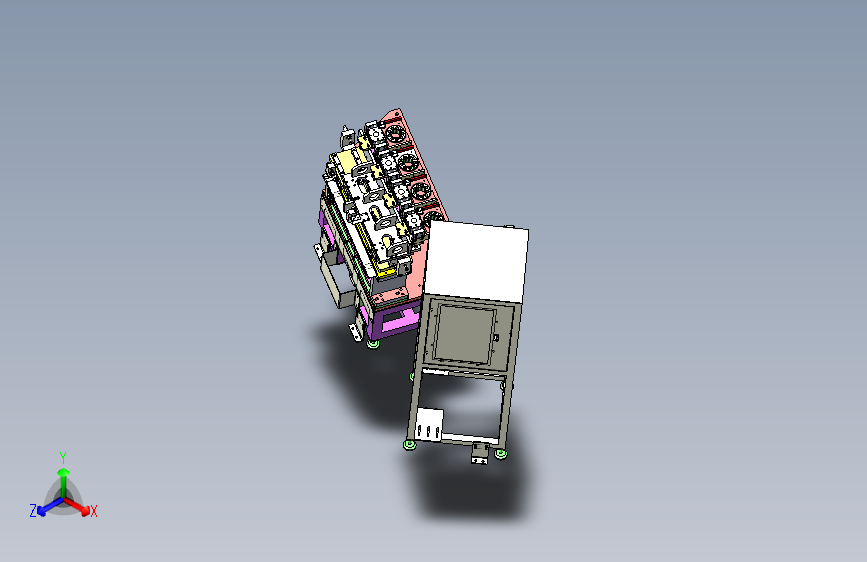 M600 微型电机转子自动组装检测机