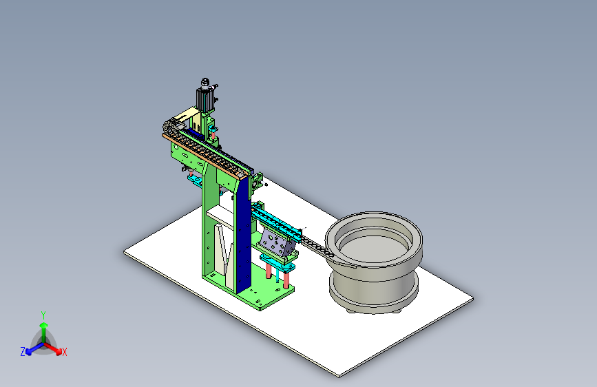 MAB-2电机轴承卡簧自动装配机