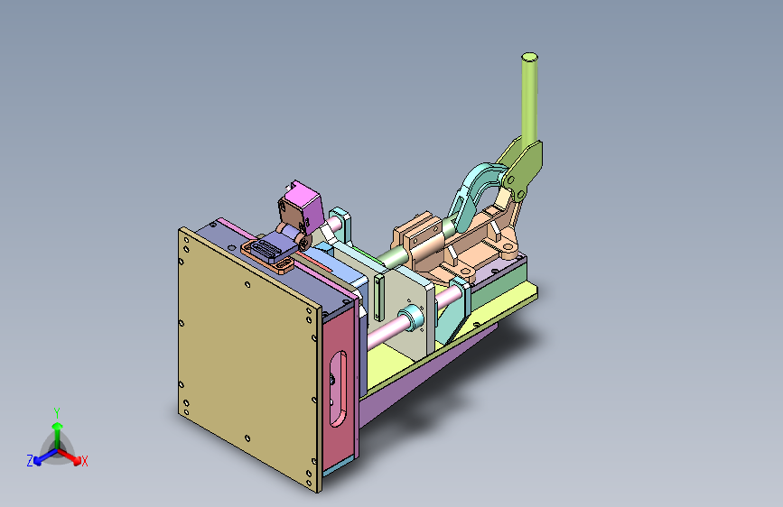 P300 手动压合测试治具