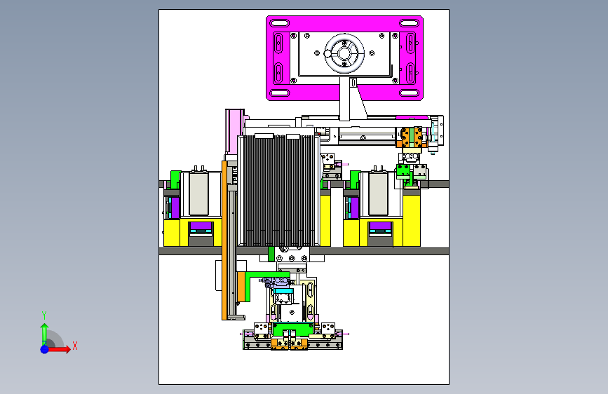 S500 PCB 视觉检测与标记一体机 正面视图