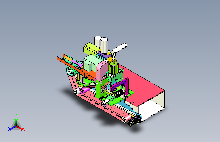 S500 软包电池自动顶侧封机